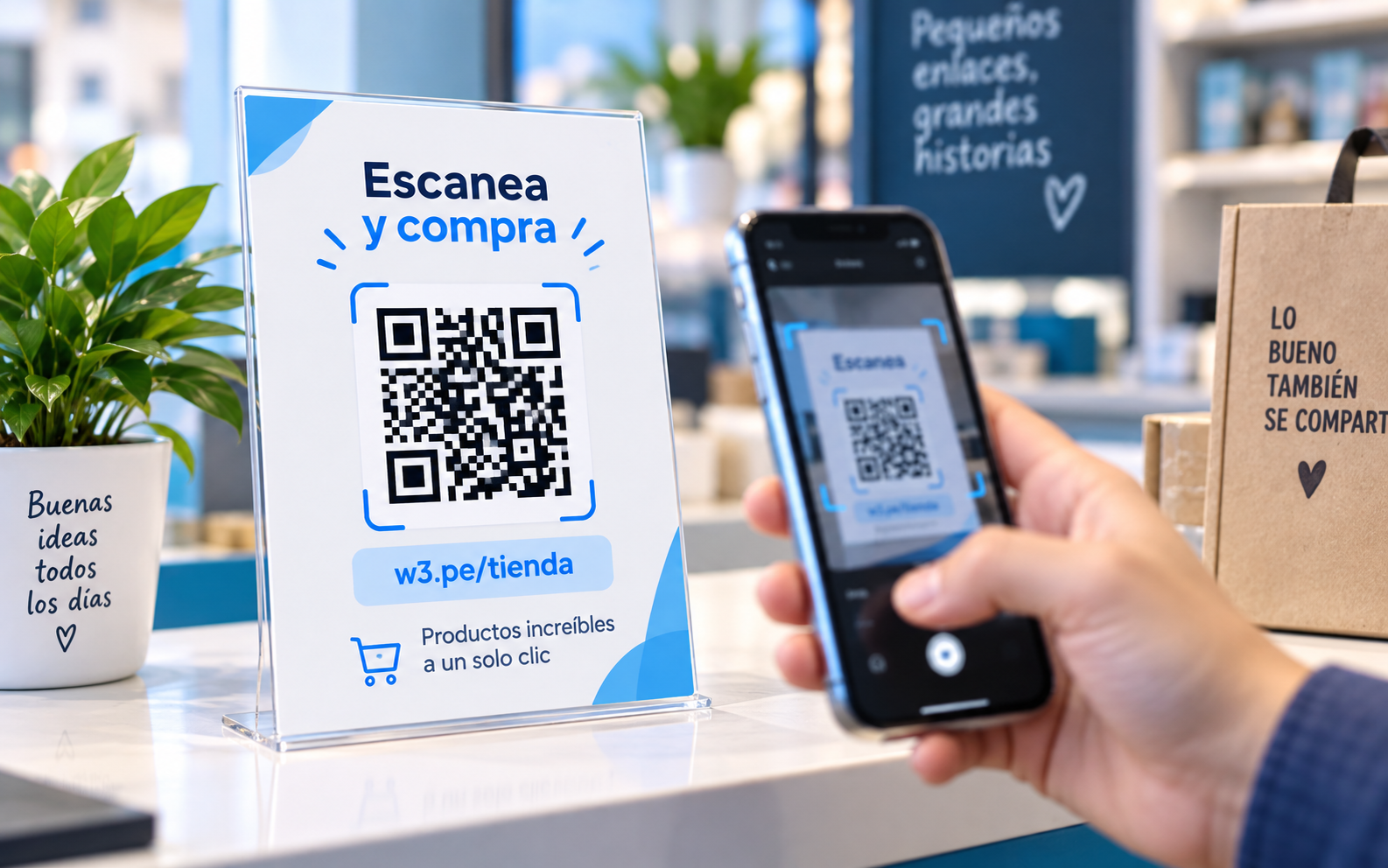 Código QR para compartir campañas y promociones